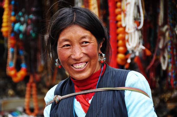 Mujer Tibetana