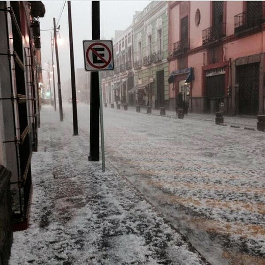 granizo México