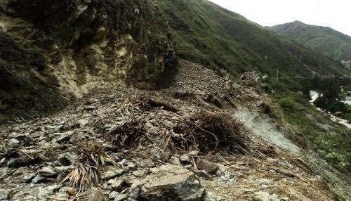 deslizamiento Perú
